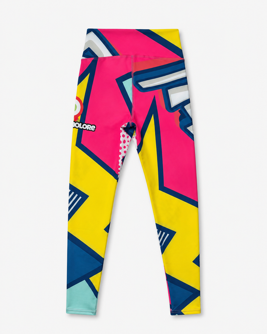 Women's Sports Leggings Tricolore Pop