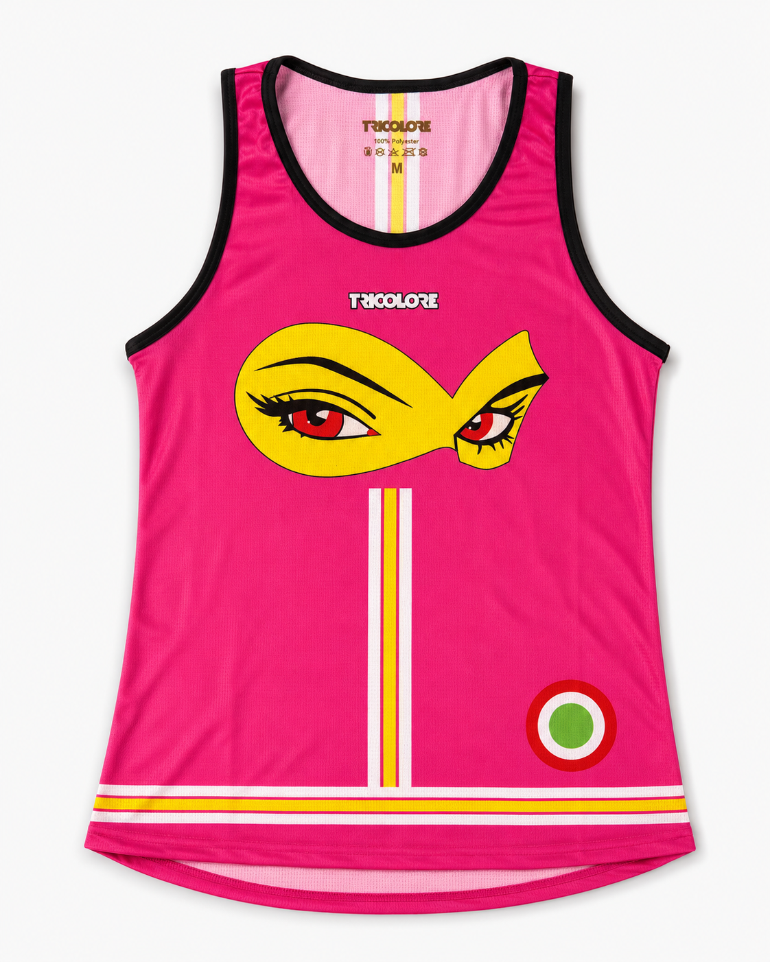 Women's Sports Tank Top Tricolore Fuchsia