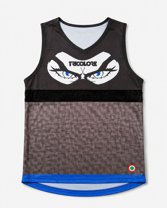 Canotta Uomo Sportiva Tricolore Diabolik