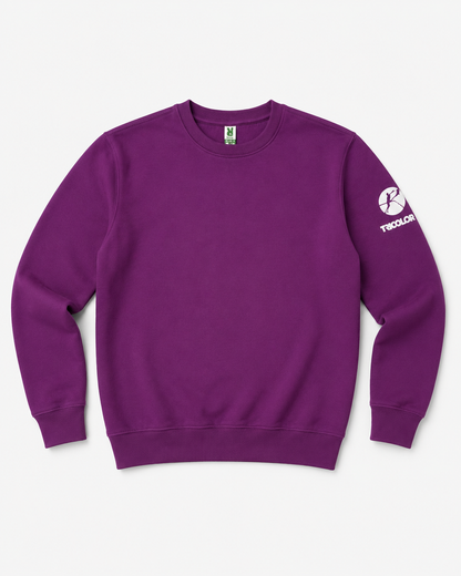BTS-Tricolore Casual Crewneck Sweatshirt