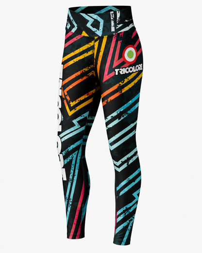 Women's Sports Leggings Tricolore Fantasy
