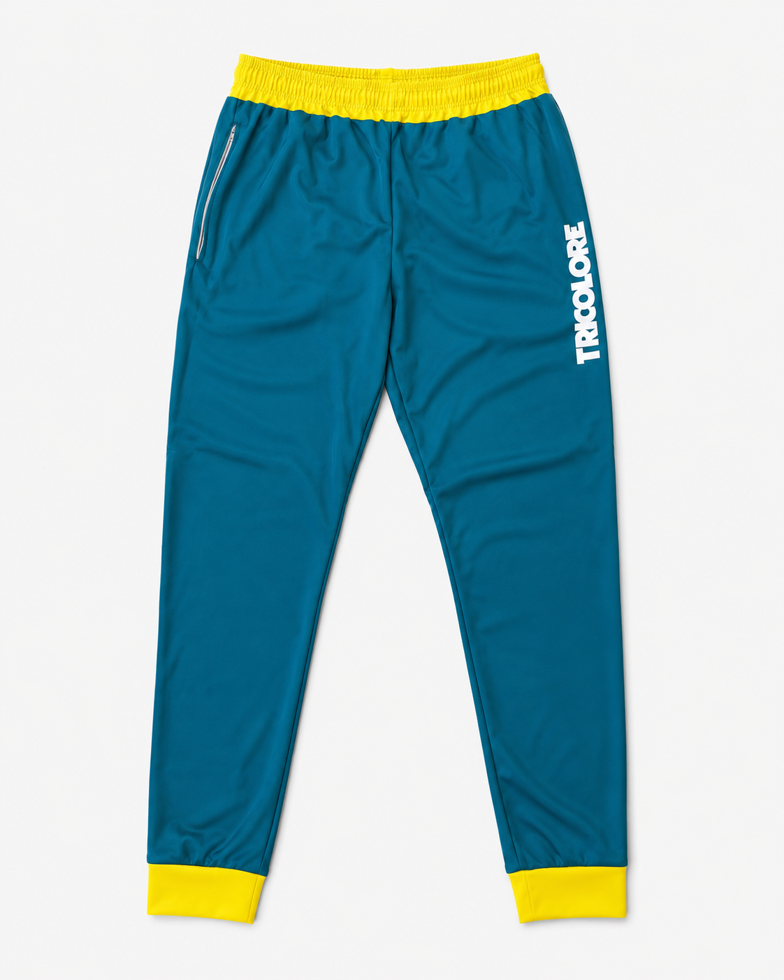 BTS-Tricolore Sports Trousers Blue/Yellow