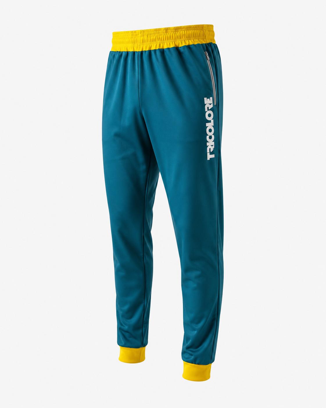 BTS-Tricolore Sports Trousers Blue/Yellow