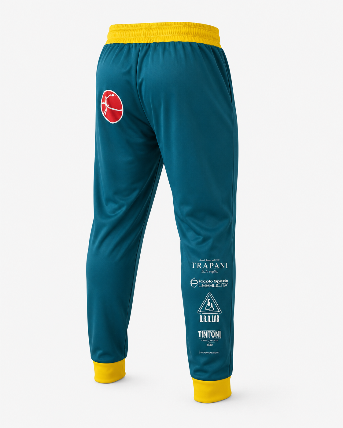 BTS-Tricolore Sports Trousers Blue/Yellow