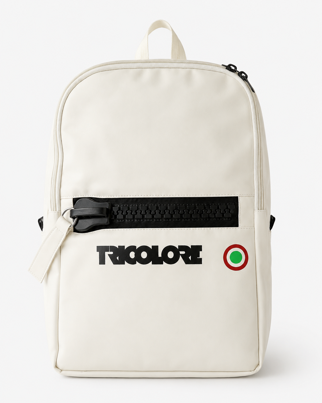 Tricolore Backpack White