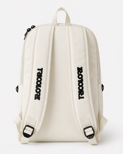 Tricolore Backpack White