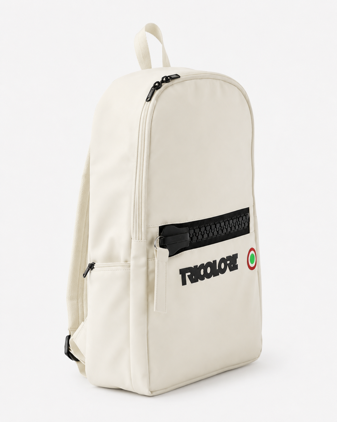 Tricolore Backpack White