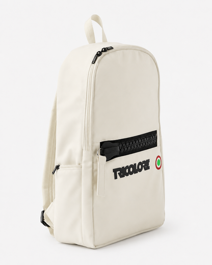 Tricolore Backpack White